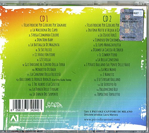A1 Entertainment I Piccoli Cantori Di Milano - The Best of Giocastrocche, 2CD CD Børnemusik