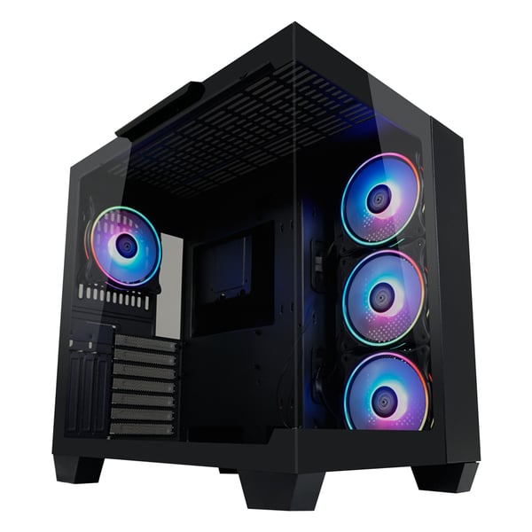 LC-Power 809B Midi Tower Svart
