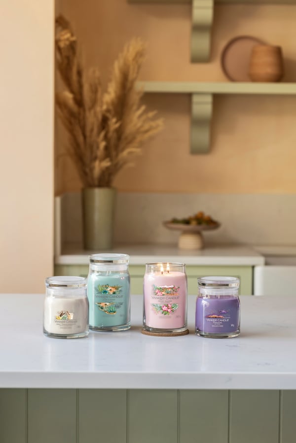 Yankee Candle Stargazing vahakynttilä Sylinteri Kukallinen Purppura 1 kpl