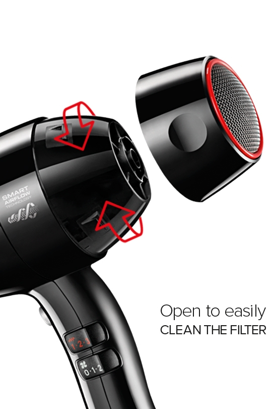 Valera Swiss Silent Jet 7500 Light hårtørrer 2000 W Sort