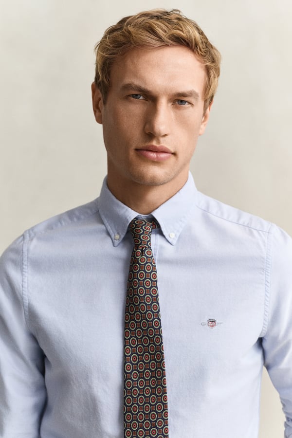 Miniatyrbild 3 av 7: Gant 3000202-455 Skjorta Button down-krage Långärmad Bomull