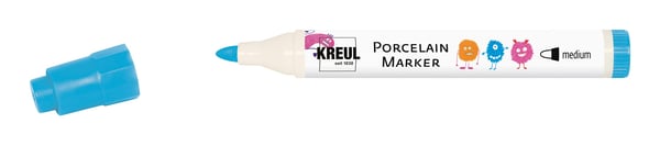 KREUL 16320 speedmarker 1 stk Fibre tip Lyse Blå