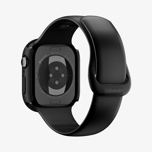 Miniatyrbillede 8 af 10: Spigen Thin Fit 360 Boks Sort Polykarbonat (PC)