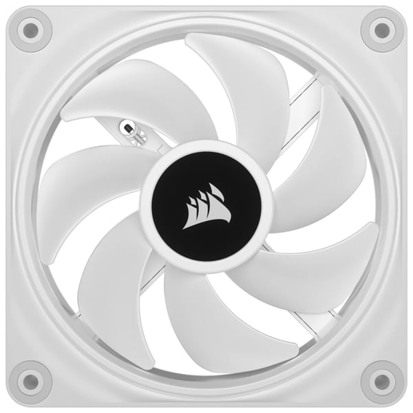 Miniatyrbild 9 av 9: Corsair CO-9051005-WW kylsystem för dator Datorväska Fan 12 cm Vit 1 styck
