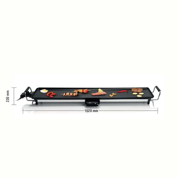 Little Balance Happy Plancha 90 Fritstående 2000 W Sort