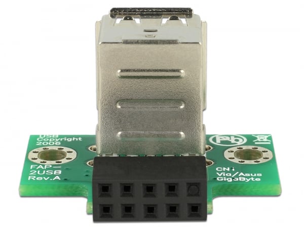 Miniatyrbild 3 av 3: DeLOCK 41429 nätverkskort/adapters Intern USB 2.0