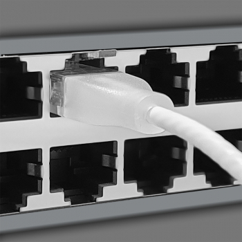 Miniatyrbillede 4 af 5: Wantec 7403 netværkskabel Hvid 0,5 m Cat6a