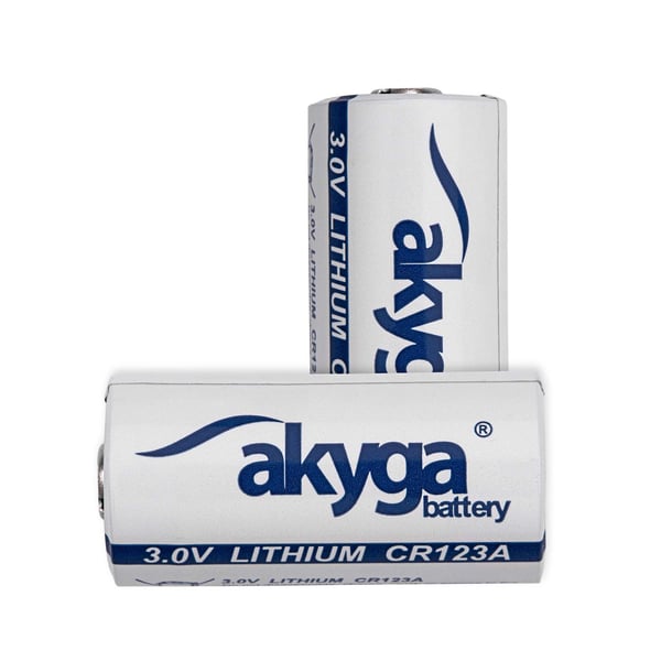 Akyga AKY1235 husholdningsbatteri Engangsbatteri CR123A Lithium-Manganese Dioxide (LiMnO2)