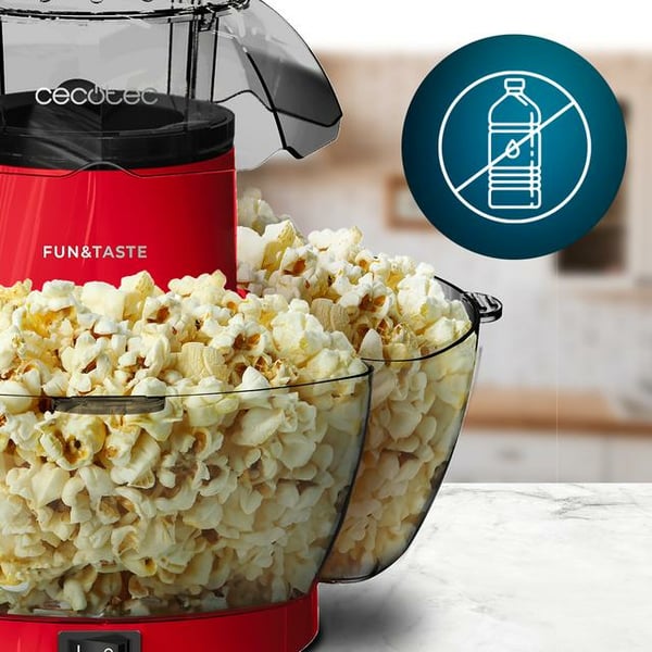 Cecotec Fun&Taste P'Corn Lotus popcornmaskine Rød 18 L 2 min. 1200 W