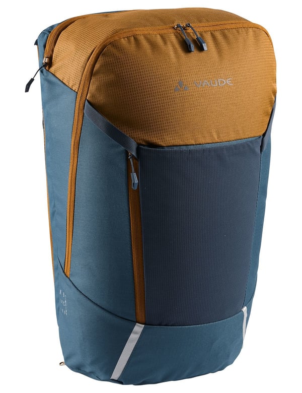 VAUDE Cycle 20 II rygsæk Cykel rygsæk Blå, Brun Stof, Polyamid, Polyester, Polyurethan