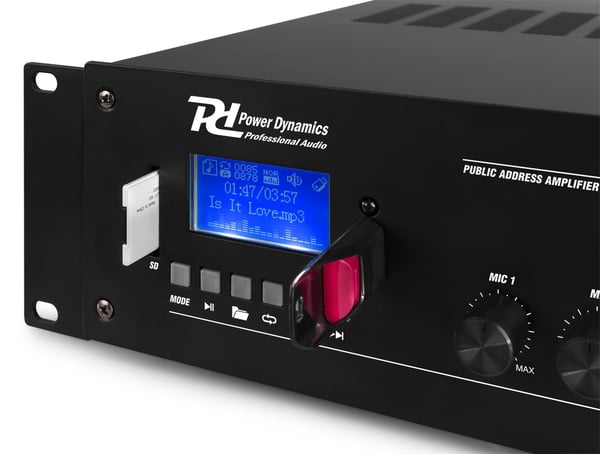 Miniatyrbild 7 av 8: Power Dynamics PRM240 Svart