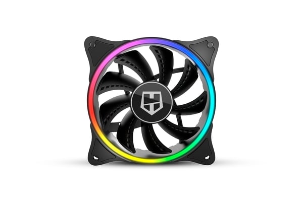 Miniatyrbild 1 av 10: NOX Hummer X-Fan Datorväska 12 cm Svart