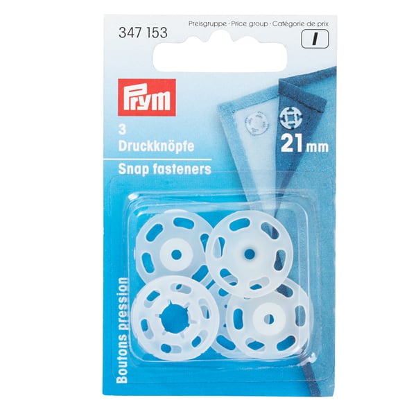 Miniatyrbillede 2 af 3: Prym 347159 trykknap Fastlåsning af nitte