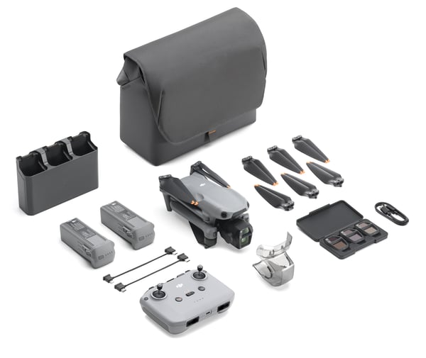 Pikkukuva 7 / 13: DJI Air 3s 4 roottoria Nelikopteri 50 MP 3840 x 2160 pikseliä 4276 mAh Harmaa