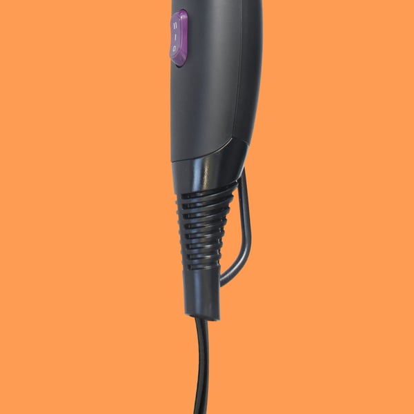 Miniatyrbillede 4 af 8: TM Electron TMHD120 hårtørrer 2200 W Sort, Violet