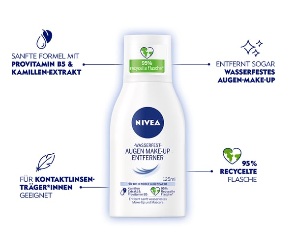 NIVEA 94458 makeup fjerner 125 ml