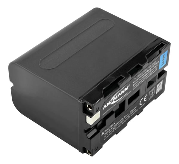 Miniatyrbillede 1 af 7: Ansmann A-Son NP-F970 Lithium polymer (LiPo) 6600 mAh