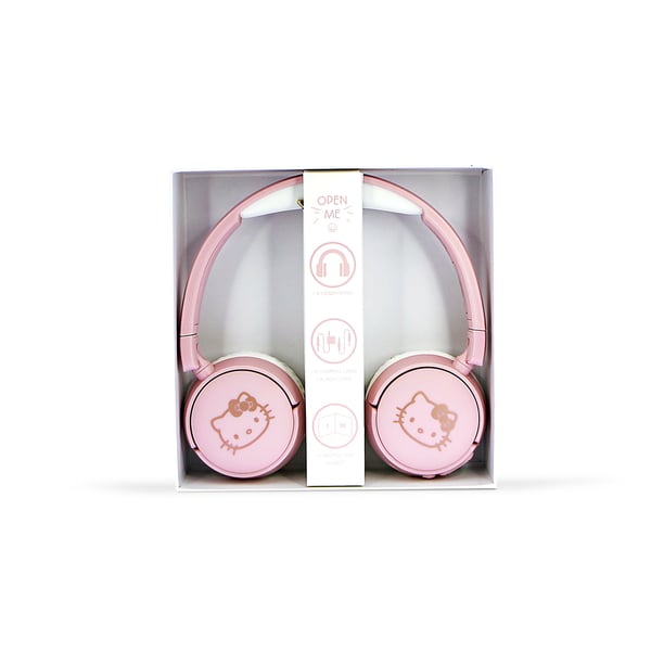 OTL Technologies Hello Kitty Hovedtelefoner Kabel & trådløs Headset Musik USB Type-C Bluetooth Lyserød, Blå