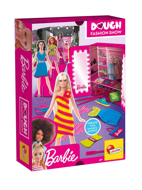 Miniatyrbillede 1 af 6: Lisciani BARBIE DOUGH FASHION SHOW