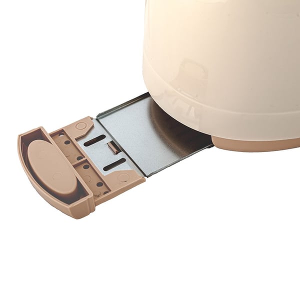 Miniatyrbillede 4 af 6: Tognana Porcellane D2DTN03IRCH brødrister 6 2 skive(r) 750 W Champagne