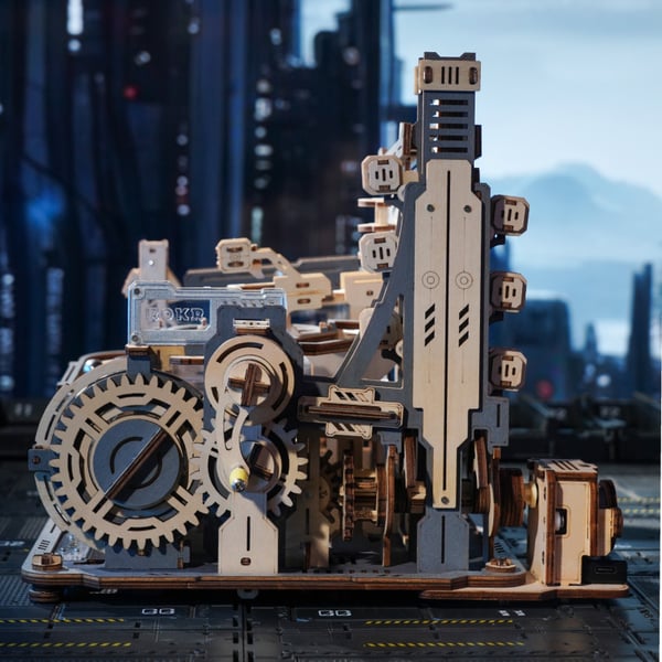 ROBOTIME Marble Spaceport