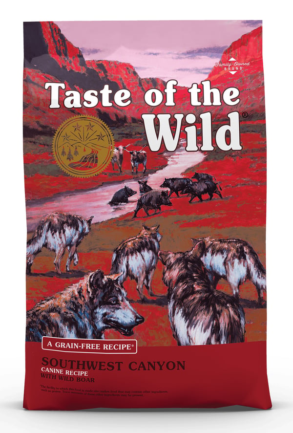 Taste of the Wild Southwest Canyon 5,6 kg Universaali Naudanliha, Lammas