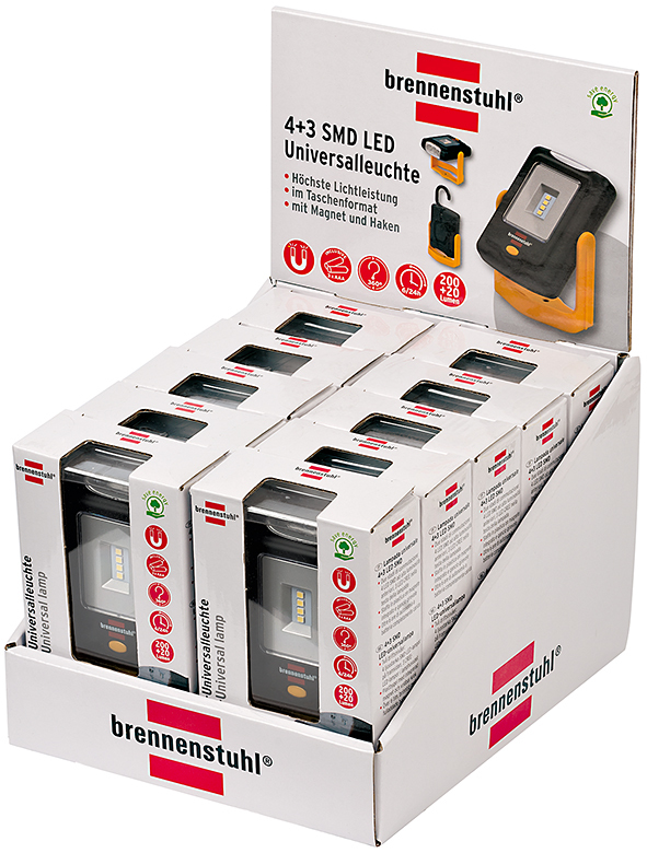 Brennenstuhl 1175420010 inspektionslampa 6500 K LED