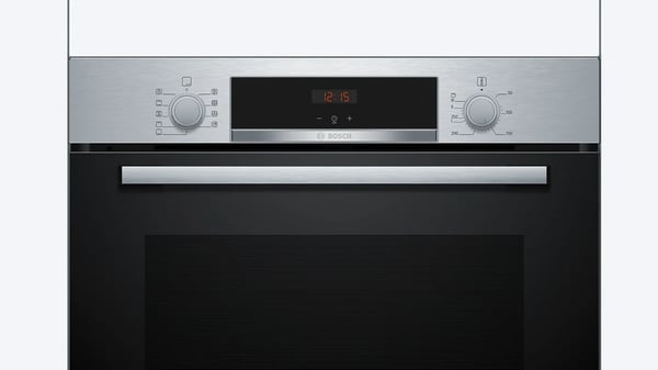 Bosch Serie 4 HBA534ES3 ovn 71 L 3400 W Sort, Rustfrit stål