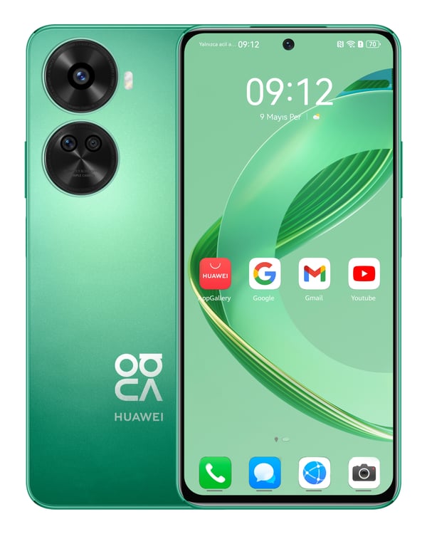 Huawei Nova 12 SE 16,9 cm (6.67") Dual SIM Android 14 4G USB Type-C 8 GB 256 GB 4500 mAh Grøn