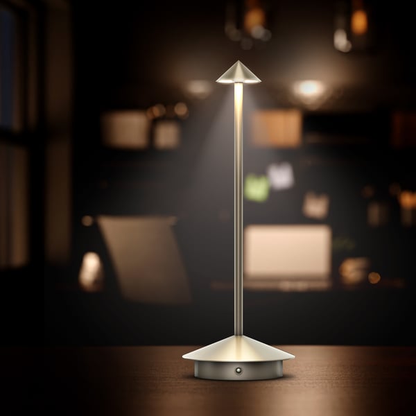 Miniatyrbillede 2 af 3: RealPower 463605 bordlampe LED Aluminium