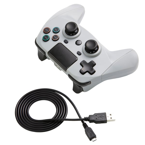 Miniatyrbillede 4 af 4: Snakebyte 4 S Wireless Grå Bluetooth Gamepad Analog/digital PC, PlayStation 4