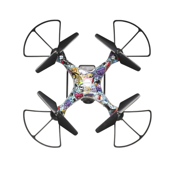 Denver 2.4GHz drone med stort batteri, indbygget HD kamera og automatisk hold af højde