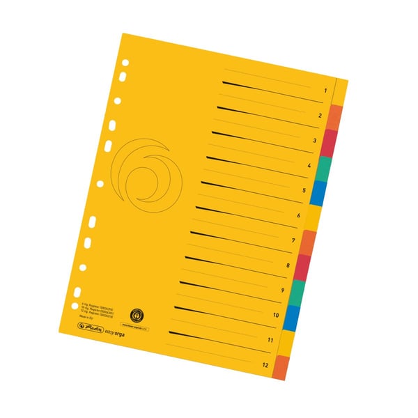 Herlitz 50036318 faneskiller Forskellige farver