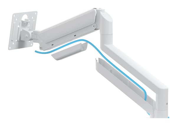 Gembird MA-DA1-04-W skærmbeslag og -stativer 81,3 cm (32") Skrivebord Hvid