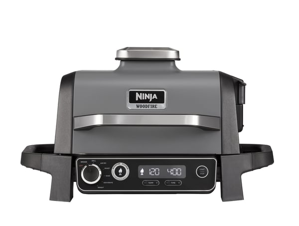 Miniatyrbillede 4 af 6: Ninja Woodfire Outdoor Grill kontaktgrill
