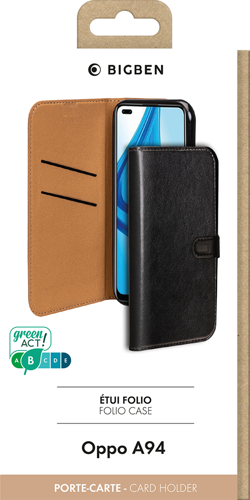 Bigben Connected FOLIOA94B mobiltelefon etui Sort