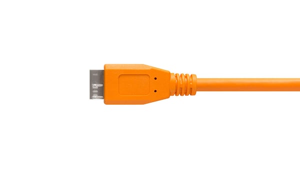 Miniatyrbillede 5 af 5: Tether Tools CUC33R15-ORG USB-kabel USB 3.2 Gen 1 (3.1 Gen 1) 4,6 m USB C Micro-USB B 5 Gbit/sek. Orange