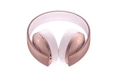 Miniatyrbillede 7 af 9: Sony Gold Wireless Headset Kabel & trådløs Spil Roseguld