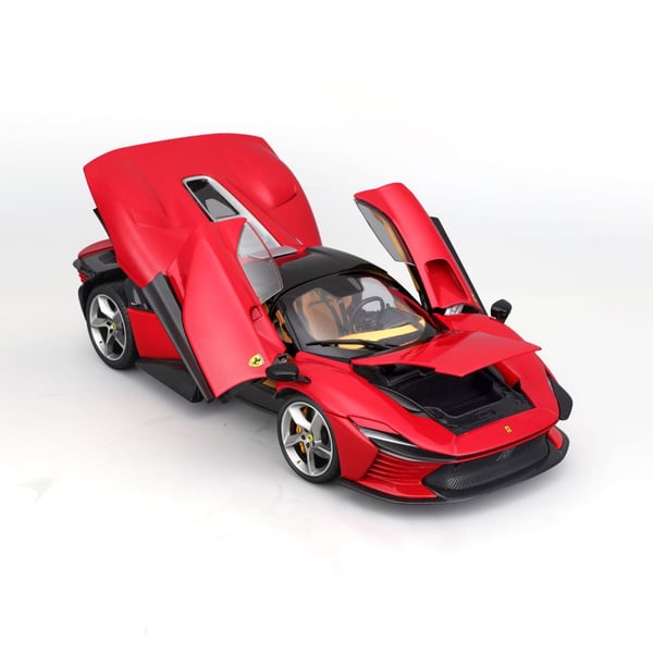 BBURAGO Ferrari Sig. Daytona SP3 1:18 rot Modellsuperbil Förmonterad