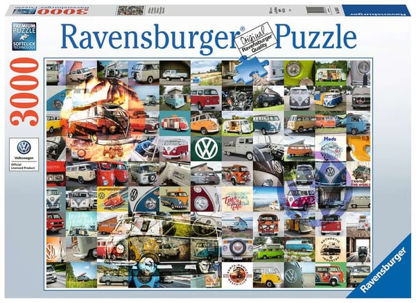 Ravensburger 16018 puslespil Kontur puslespil 3000 stk
