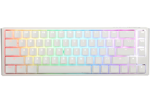 Miniatyrbillede 1 af 10: Ducky One 3 Classic SF tastatur Spil USB US engelsk Hvid