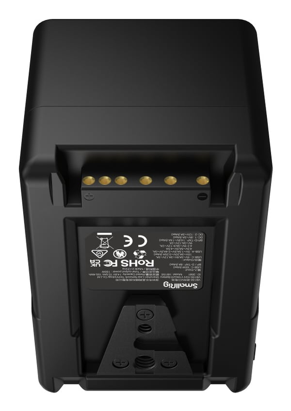 Miniatyrbild 4 av 8: SmallRig VB155 mini Litium 10200 mAh Svart