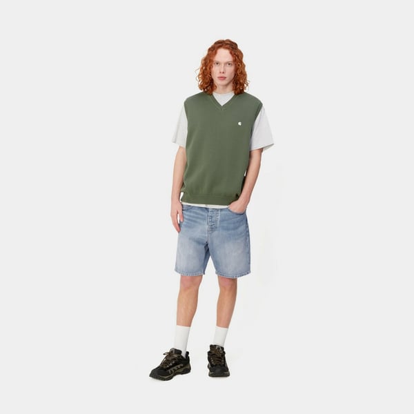 Carhartt I029209_01_WI_34 shorts Hanstik Blå