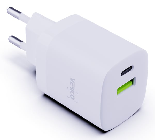 Miniatyrbillede 5 af 5: Verico 4OJ-ACEWE1-N1 oplader til mobil enhed Laptop, Smartphone, Tablet Hvid Vekselstrøm Hurtig opladning Indendørs