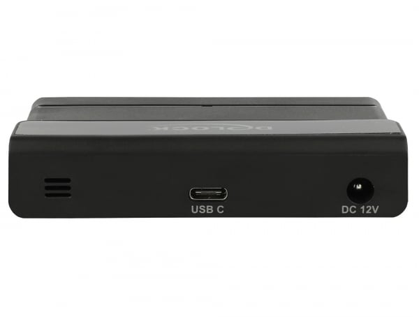 Miniatyrbild 2 av 5: DeLOCK 64053 gränssnittshubbar USB 3.2 Gen 2 (3.1 Gen 2) Type-C 10000 Mbit/s Svart