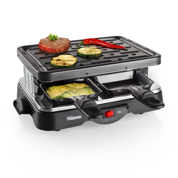 Tristar RA-2949 raclettegrill 4 personer 500 W Svart
