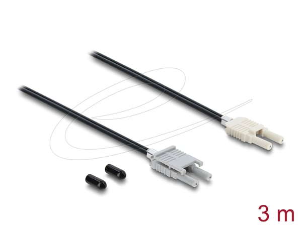 DeLOCK 91030 fiber adapter 1 stk Sort, Grå DeLOCK 91030 fiber adapter 1 stk Sort, Grå