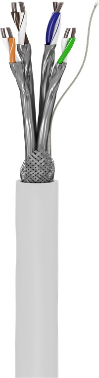 Miniatyrbild 4 av 4: Goobay 94222 nätverkskablar Vit 100 m Cat6 S/FTP (S-STP)