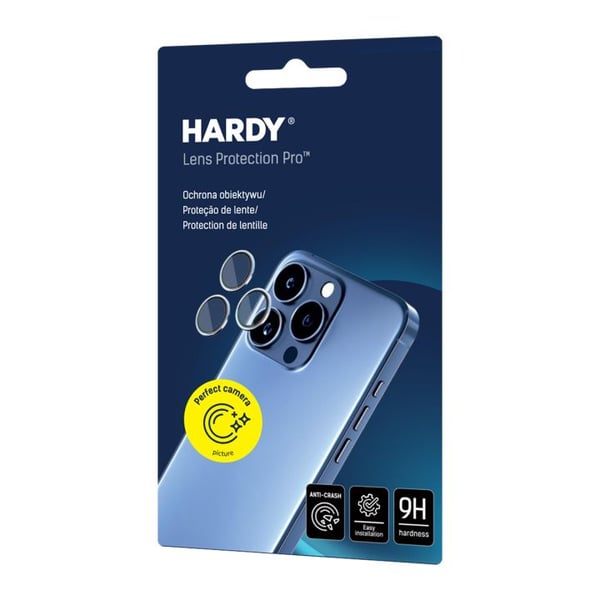 Miniatyrbild 10 av 10: 3MK HARDY Lens Protection Pro Kameralinsskydd Apple 1 styck