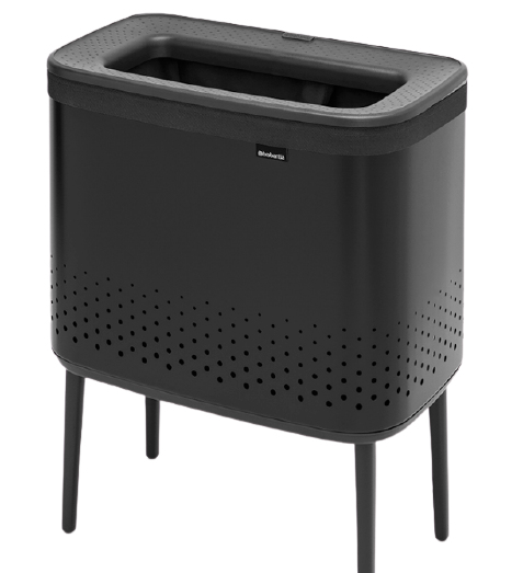 Miniatyrbild 6 av 6: Brabantia 200526 tvättkorg 60 l Rektangulär Svart